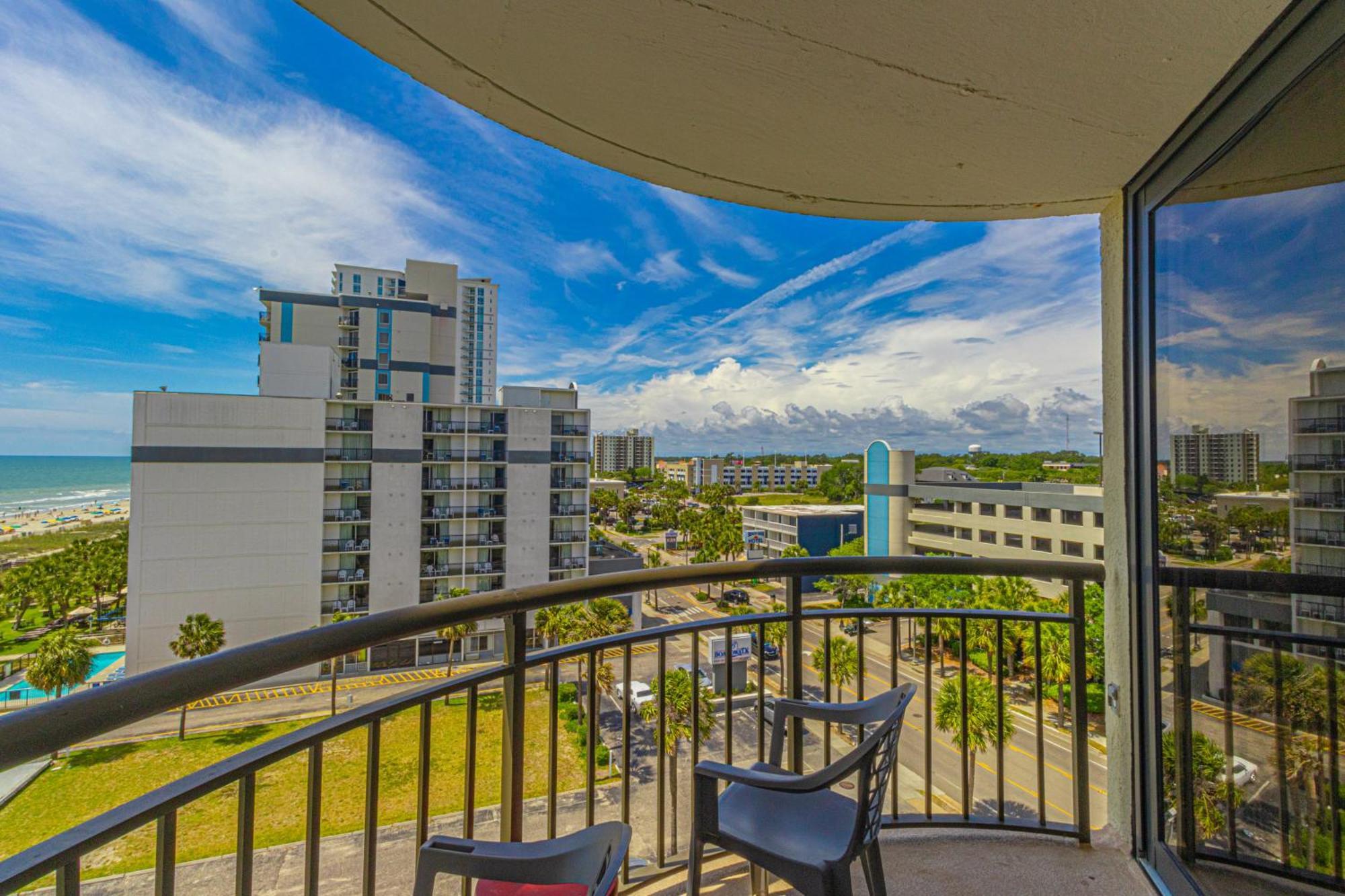 Ocean View Double Suite! Sleeps 4 Meridian Plaza 705 Миртъл Бийч Екстериор снимка