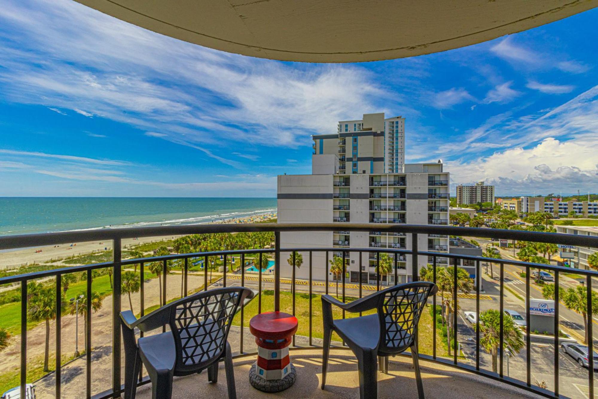 Ocean View Double Suite! Sleeps 4 Meridian Plaza 705 Миртъл Бийч Екстериор снимка