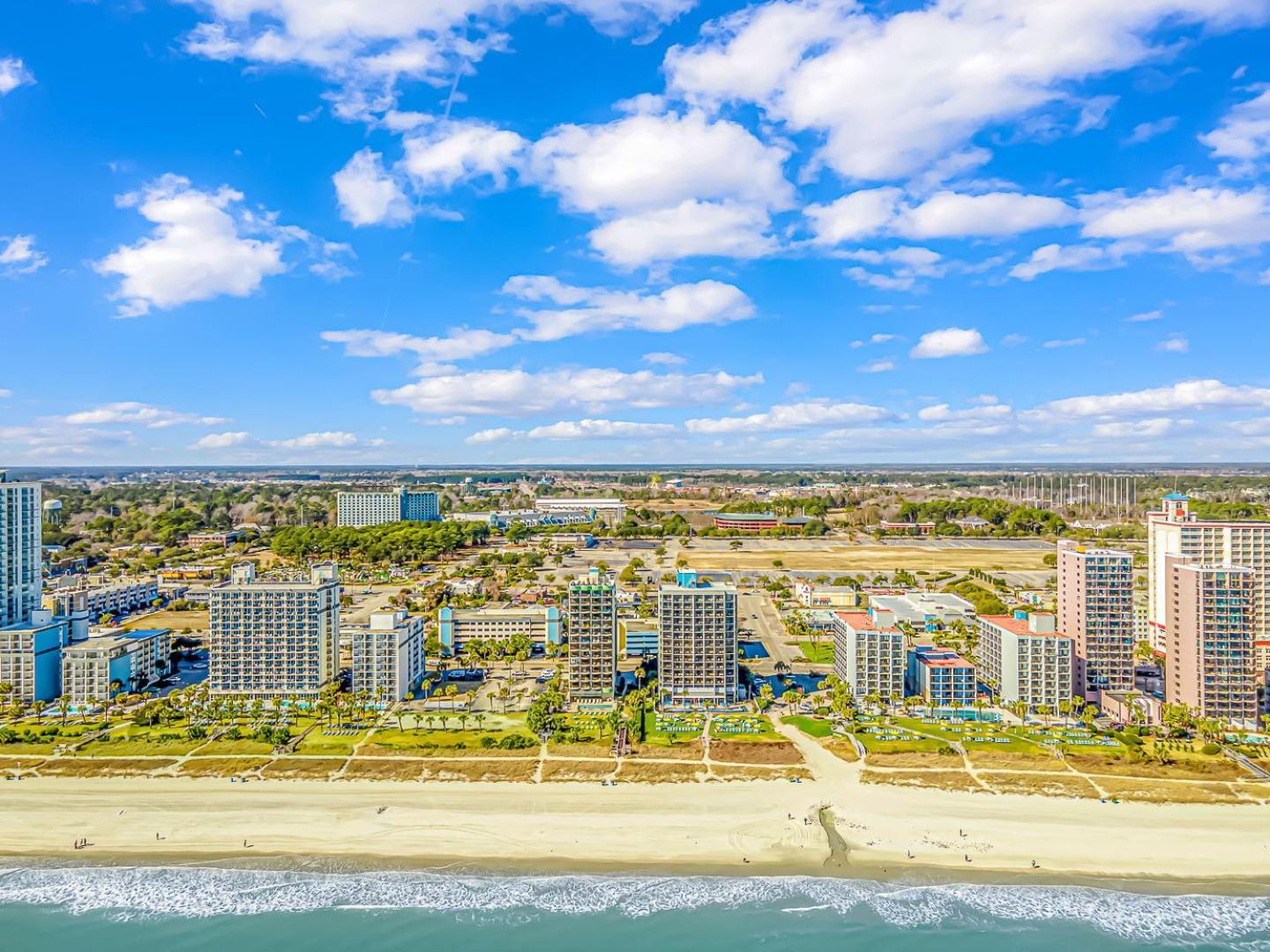 Ocean View Double Suite! Sleeps 4 Meridian Plaza 705 Миртъл Бийч Екстериор снимка
