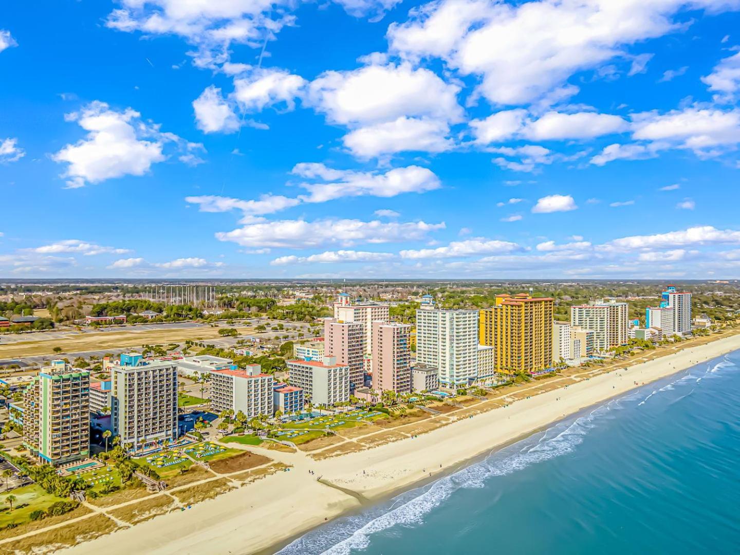 Ocean View Double Suite! Sleeps 4 Meridian Plaza 705 Миртъл Бийч Екстериор снимка