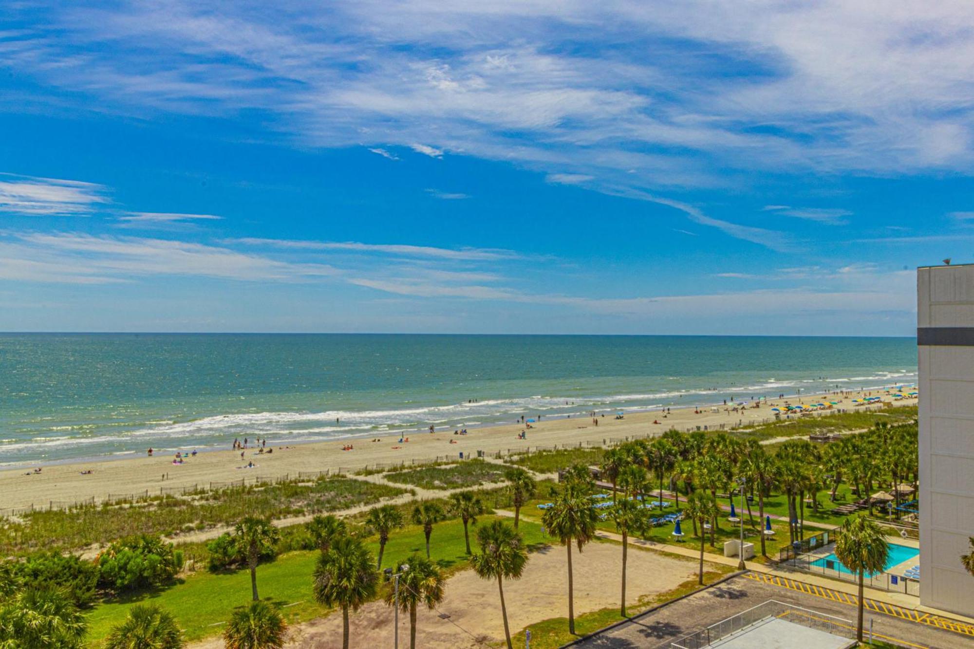 Ocean View Double Suite! Sleeps 4 Meridian Plaza 705 Миртъл Бийч Екстериор снимка