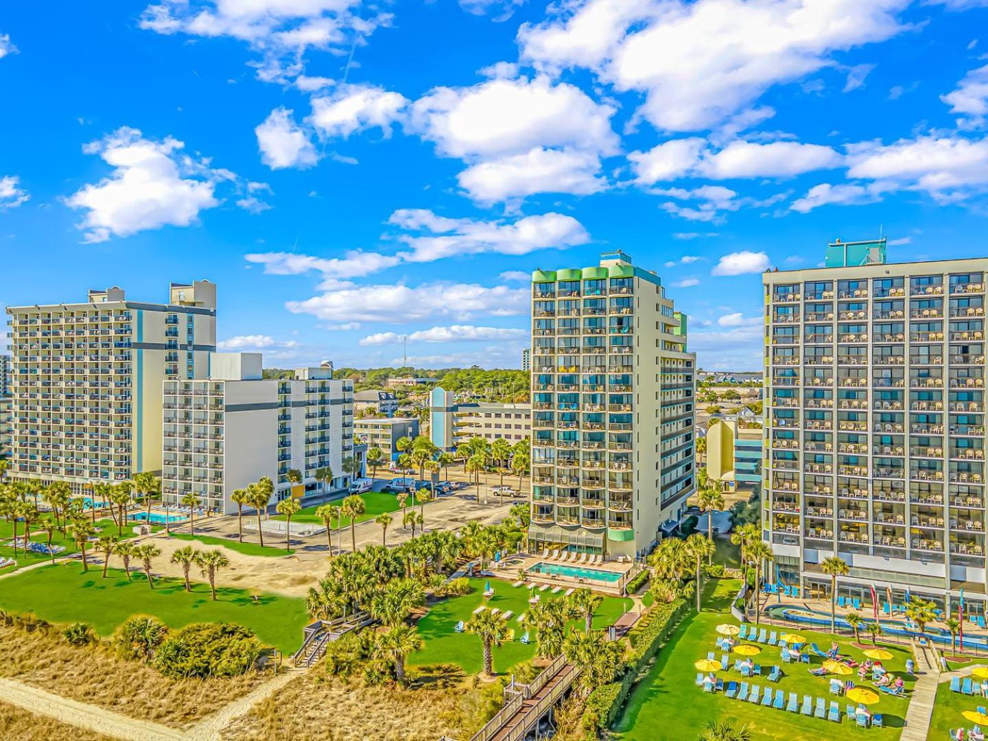 Ocean View Double Suite! Sleeps 4 Meridian Plaza 705 Миртъл Бийч Екстериор снимка