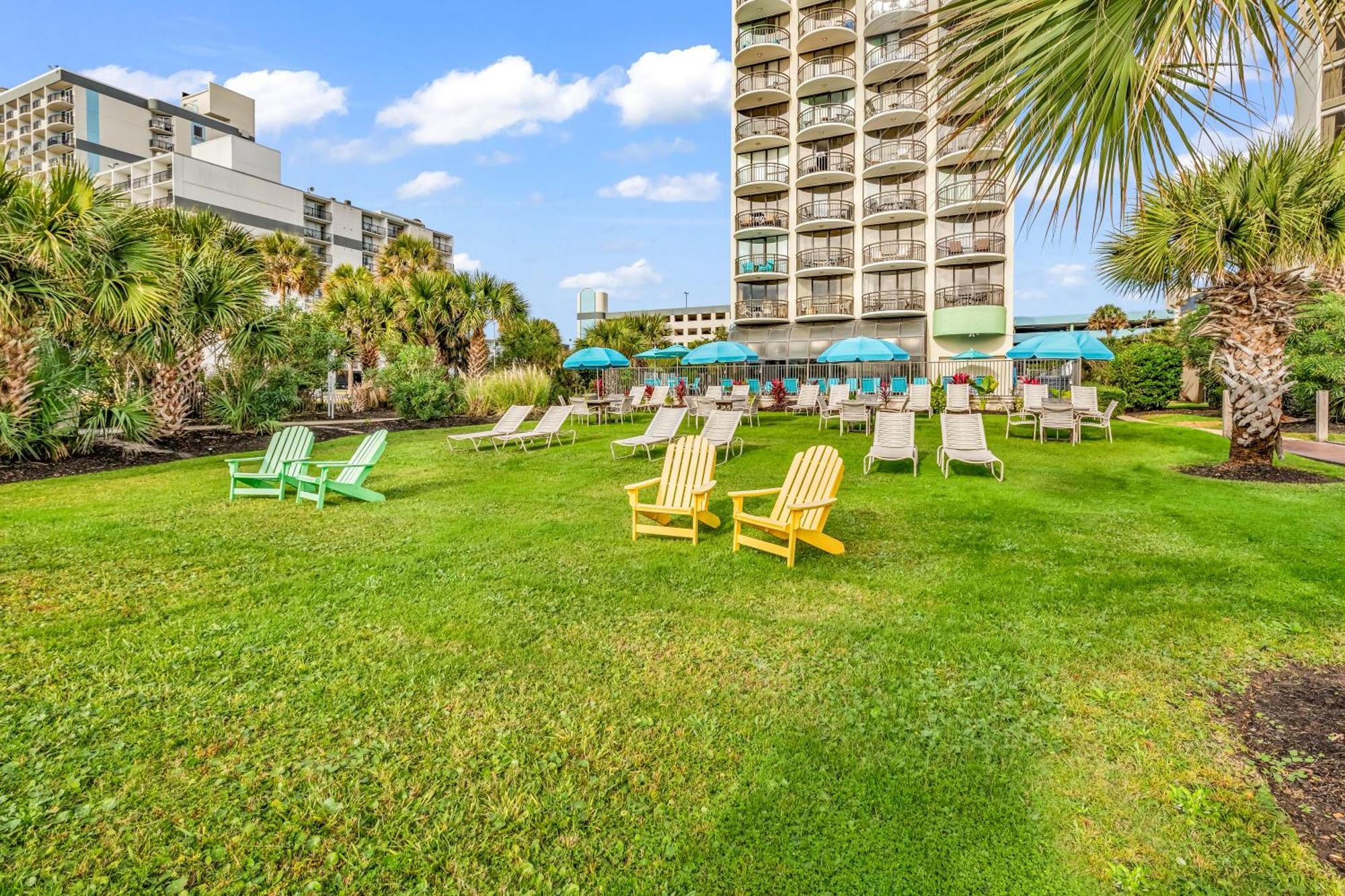 Ocean View Double Suite! Sleeps 4 Meridian Plaza 705 Миртъл Бийч Екстериор снимка
