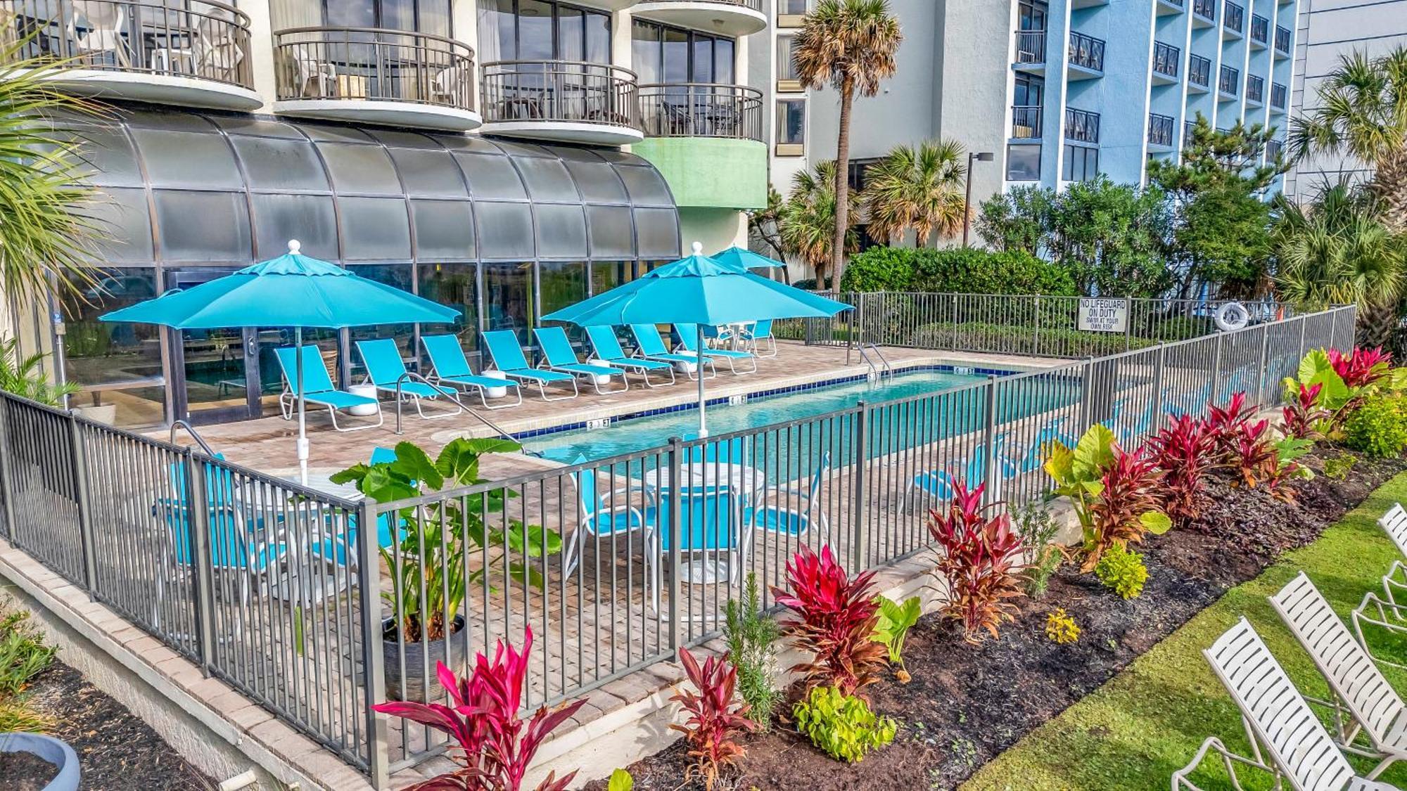 Ocean View Double Suite! Sleeps 4 Meridian Plaza 705 Миртъл Бийч Екстериор снимка