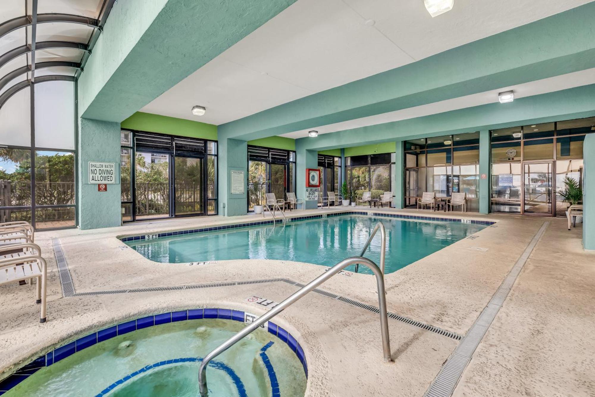 Ocean View Double Suite! Sleeps 4 Meridian Plaza 705 Миртъл Бийч Екстериор снимка